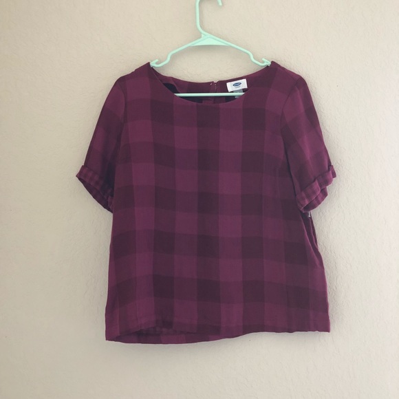 Old Navy Tops - |  NWT old navy plaid top  |